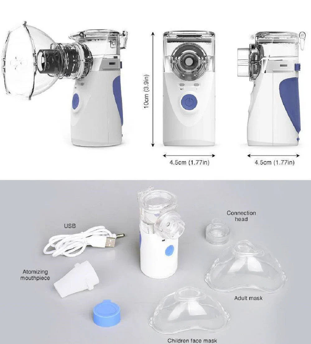 Nebulizador portátil para niños y adultos