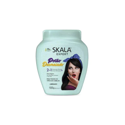 Skala®︎ Crema Capilar Cabello Ondulado, lacio, Rizado (crema 1000ml )