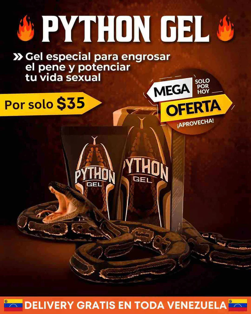 Python Gel - Tu mejor amigo🍌🍌