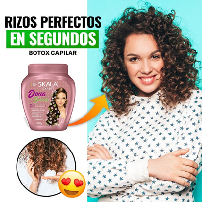 Skala®︎ Crema Capilar Cabello Ondulado, lacio, Rizado (crema 1000ml )