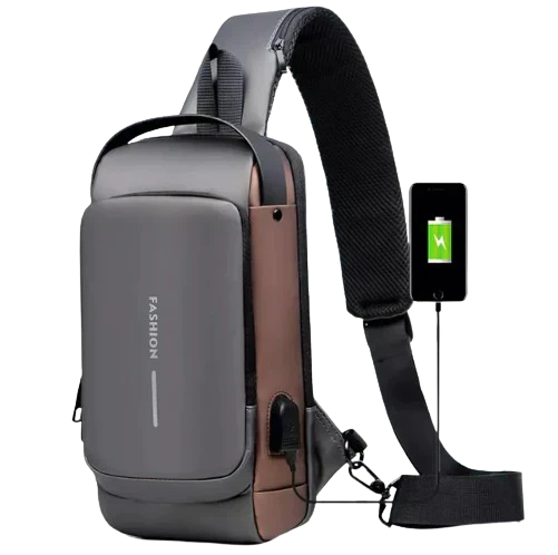 Bolso Cruzado Bandolera Antirrobo Impermeable Con Usb