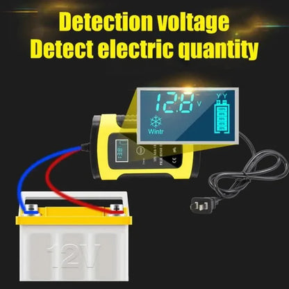 Cargador Auto Inteligente Batería 110v De Auto