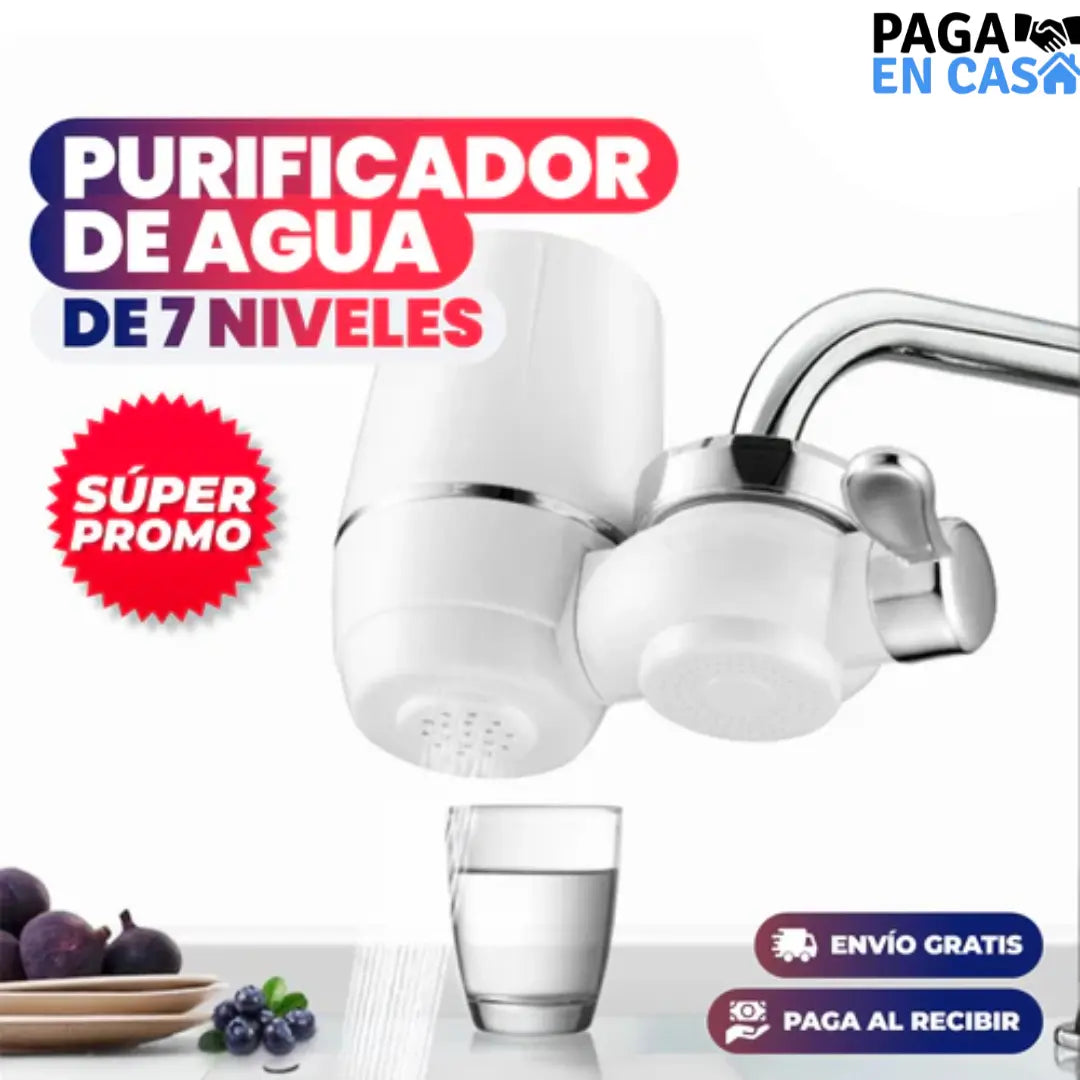 Filtro Purificador de Agua WaterFreshPro™ con 7 Niveles