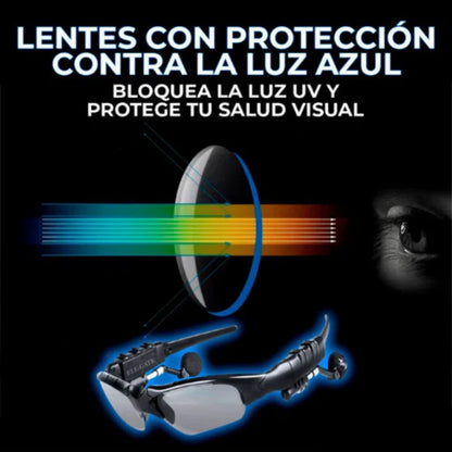 Lentes de sol con Bluetooth para llamadas y musica